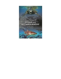 Cover image: Encyclopedia of Ocean and Oceanography Living Earth