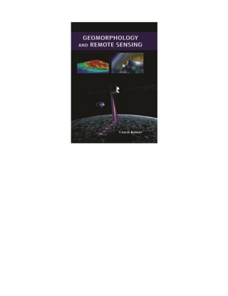 表紙画像: Geomorphology and Remote Sensing