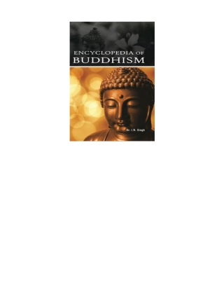 Cover image: Encyclopedia of BUDDHISM 9789387295964
