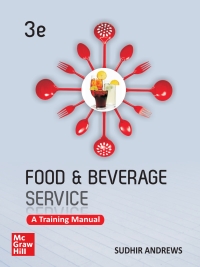 Cover image: Food And Beverage Services: A Training Manual 3rd edition 9789387572027