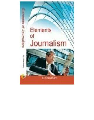Cover image: Elements Of Journalism 9789380540610
