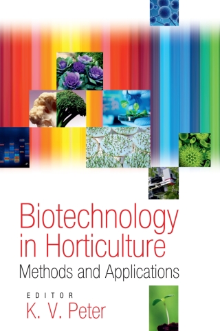 Cover image: Biotechnology in Horticulture: Methods and Applications 1st edition 9789381450918