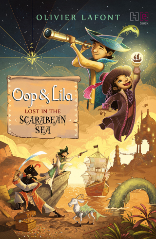 Cover image: Oop and Lila: Lost in the Scarabean Sea. 9789389253405