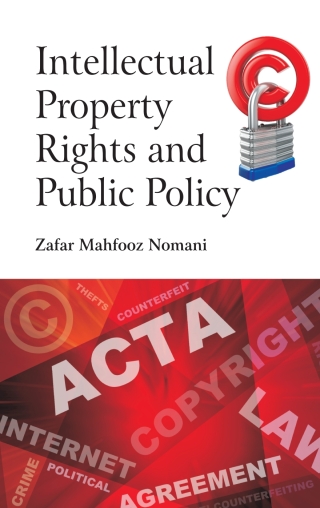 Cover image: Intellectual Property Rights and Public Policy 1st edition 9789386546494