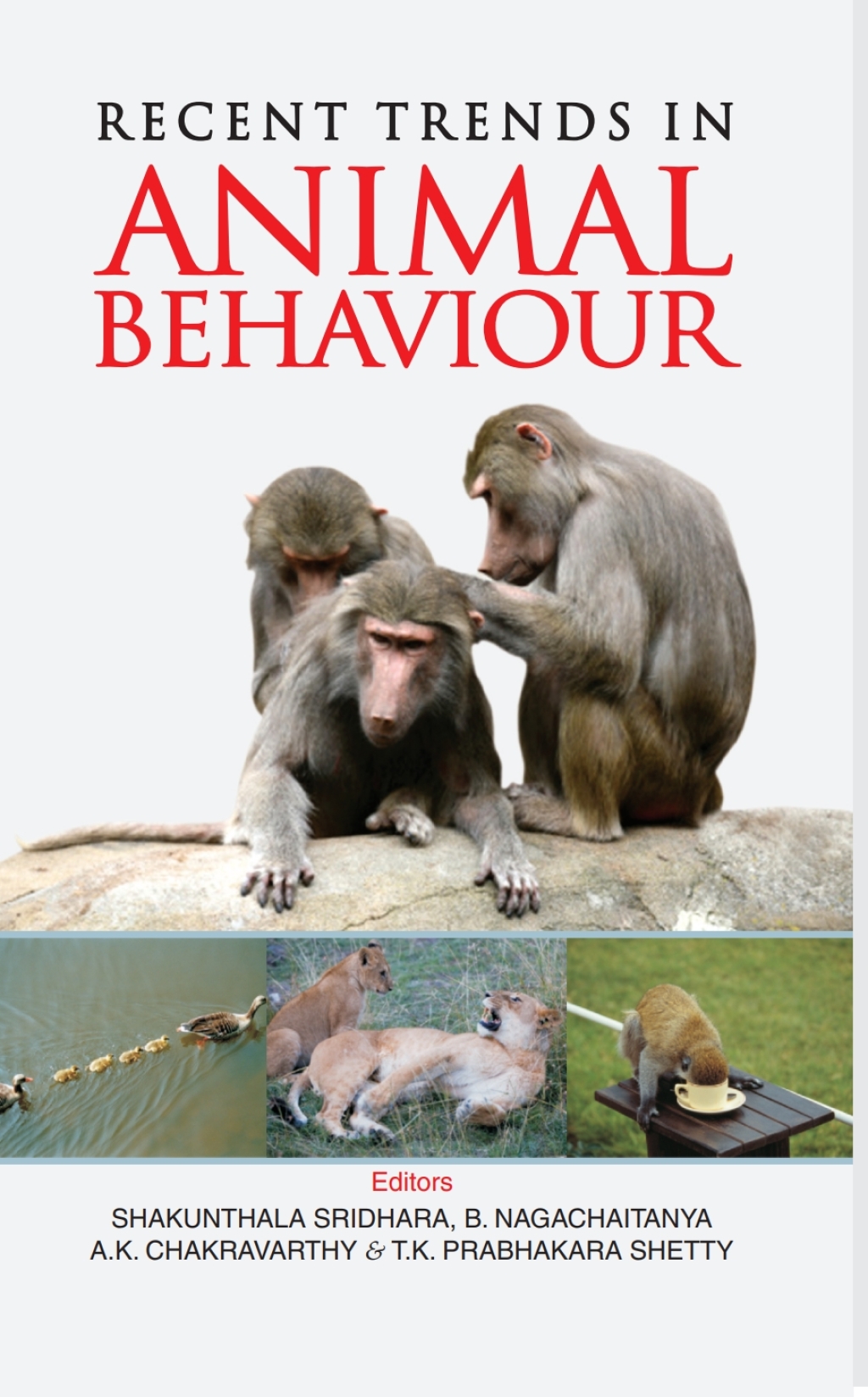 Recent Trends in Animal Behaviour 1st Edition