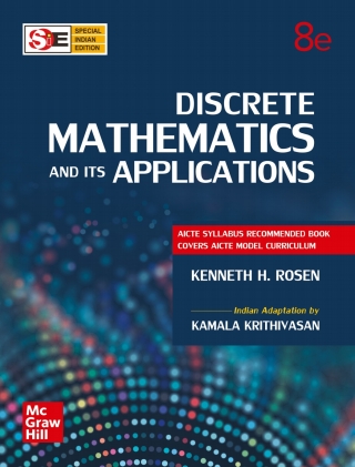 Cover image: Discrete Mathematics and its Applications 8th edition 9789390727667