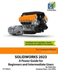 صورة الغلاف: SOLIDWORKS 2023: A Power Guide for Beginners and Intermediate Users 10th edition 9798377759195