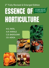 Imagen de portada: Essence of Horticulture: For ICAR Exams,AIEEA-PG,JRF,SRF, NET,SET,SAU'S,UPSC and Allied Agricultural Examinations: 2nd Revised and Enlarged Edition 2nd edition 9789390591466