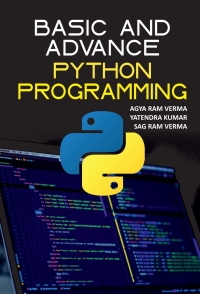 Cover image: Basic and Advance: Python Programming 1st edition 9789391383633