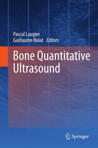 Cover image: Bone Quantitative Ultrasound 9789400700161