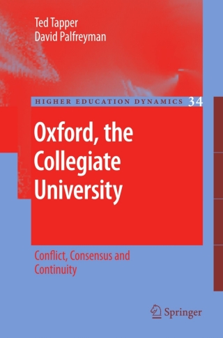 Cover image: Oxford, the Collegiate University 9789400700468