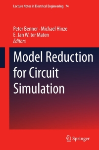 Imagen de portada: Model Reduction for Circuit Simulation 9789400700888