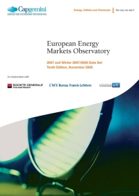 Cover image: European Energy Markets Observatory (2008) 1st edition 9789400701021