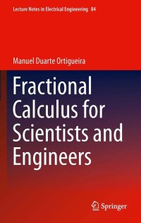 Cover image: Fractional Calculus for Scientists and Engineers 9789400736375