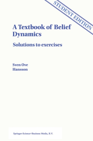 Cover image: A Textbook of Belief Dynamics 9780792353294