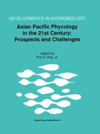 Cover image: Asian Pacific Phycology in the 21st Century: Prospects and Challenges 1st edition 9789400709447