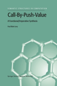 Cover image: Call-By-Push-Value 9781402017308