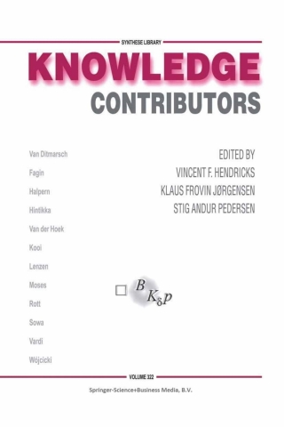 Cover image: Knowledge Contributors 1st edition 9781402017476