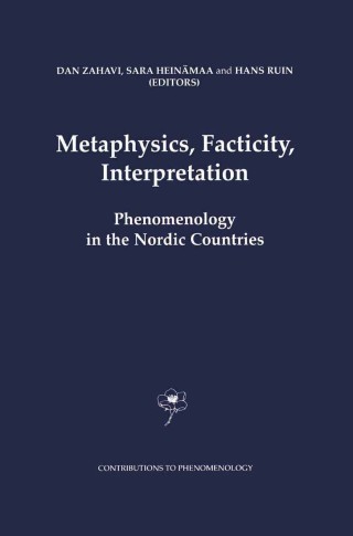 Cover image: Metaphysics, Facticity, Interpretation 1st edition 9781402017544