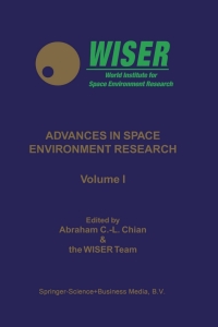 Cover image: Advances in Space Environment Research 1st edition 9781402012785