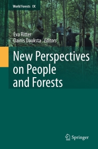 Omslagafbeelding: New Perspectives on People and Forests 9789400711495
