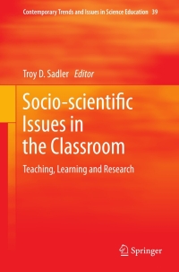 Imagen de portada: Socio-scientific Issues in the Classroom 9789400711587