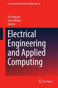 Cover image: Electrical Engineering and Applied Computing 9789400711914