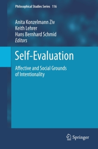 Immagine di copertina: Self-Evaluation 9789400712652