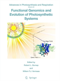 Imagen de portada: Functional Genomics and Evolution of Photosynthetic Systems 9789400715325