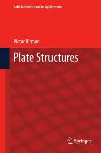 表紙画像: Plate Structures 9789400717145