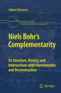 Cover image: Niels Bohr's Complementarity 9789400717473