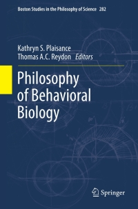 Cover image: Philosophy of Behavioral Biology 9789400719507