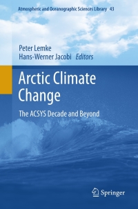 Titelbild: Arctic Climate Change 9789400720268
