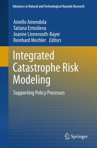 Imagen de portada: Integrated Catastrophe Risk Modeling 9789400722255