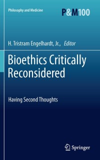 Imagen de portada: Bioethics Critically Reconsidered 1st edition 9789400722439