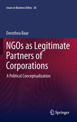 Cover image: NGOs as Legitimate Partners of Corporations 9789400722538