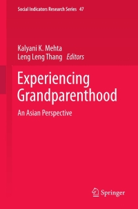 Cover image: Experiencing Grandparenthood 9789400723023