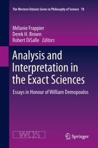 Omslagafbeelding: Analysis and Interpretation in the Exact Sciences 1st edition 9789400725812