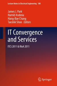 Imagen de portada: IT Convergence and Services 9789400725973