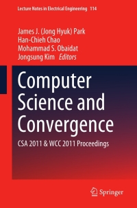 Cover image: Computer Science and Convergence 9789400727915