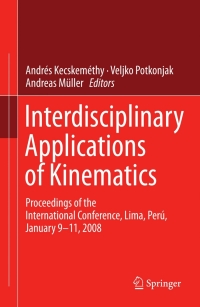 Cover image: Interdisciplinary Applications of Kinematics 1st edition 9789400729773