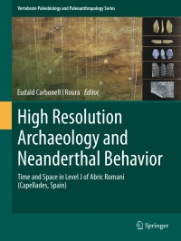 Immagine di copertina: High Resolution Archaeology and Neanderthal Behavior 9789400739215