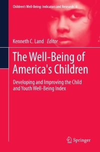 Cover image: The Well-Being of America's Children 9789400740914