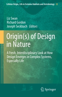 Cover image: Origin(s) of Design in Nature 9789400741553