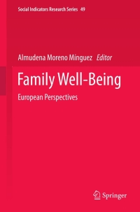 Cover image: Family Well-Being 9789400743533
