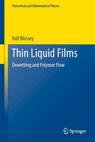 Imagen de portada: Thin Liquid Films 9789400744547