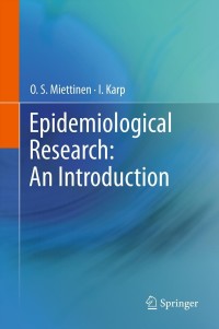 Cover image: Epidemiological Research: An Introduction 9789400745360