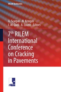 Titelbild: 7th RILEM International Conference on Cracking in Pavements 1st edition 9789400745650