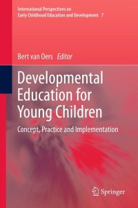 Cover image: Developmental Education for Young Children 1st edition 9789400746169