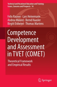 Titelbild: Competence Development and Assessment in TVET (COMET) 9789400747241
